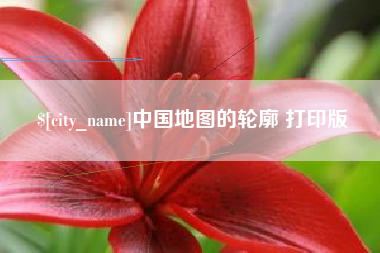 玉环中国地图的轮廓 打印版