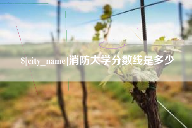 玉环消防大学分数线是多少