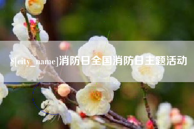 玉环消防日全国消防日主题活动
