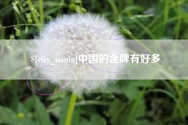 玉环中国的金牌有好多