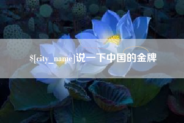 玉环说一下中国的金牌