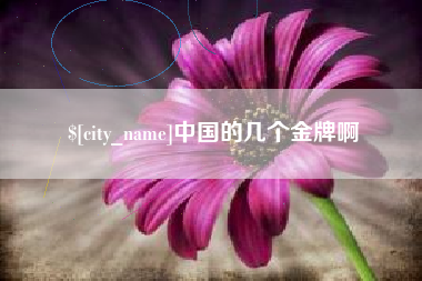 玉环中国的几个金牌啊