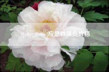 玉环应急救援员价格