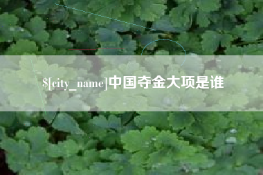 玉环中国夺金大项是谁