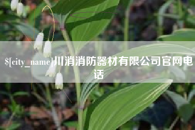 玉环川消消防器材有限公司官网电话