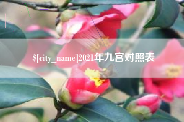 玉环2021年九宫对照表