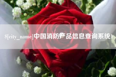玉环中国消防产品信息查询系统1