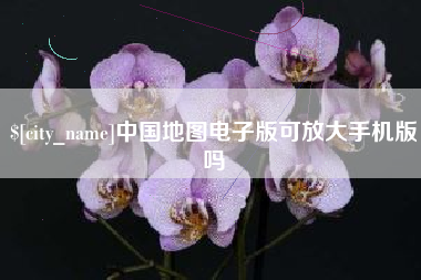 玉环中国地图电子版可放大手机版吗