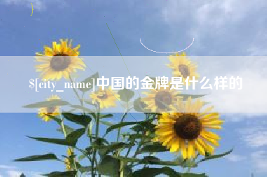 玉环中国的金牌是什么样的