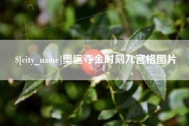 玉环奥运夺金时刻九宫格图片