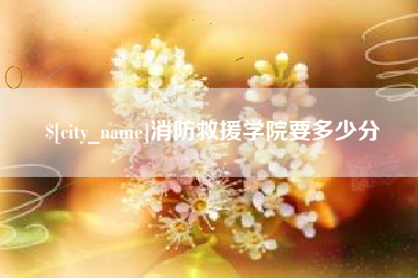 玉环消防救援学院要多少分